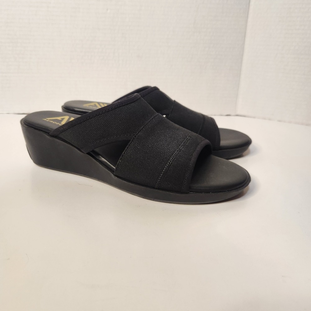 Aerosoles‎ Cushioned Foam Slip Resistant Diamond Wedge Womens Size 8